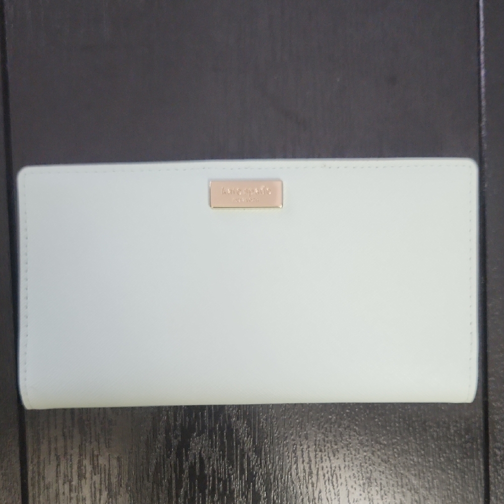Kate Spade Light Blue Wallet - Picture 2 of 5